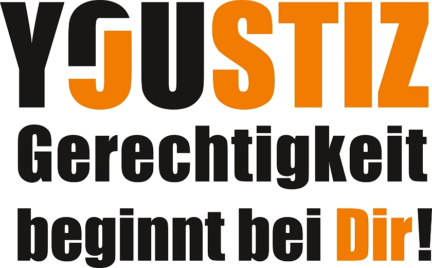 Schriftzug Youstiz